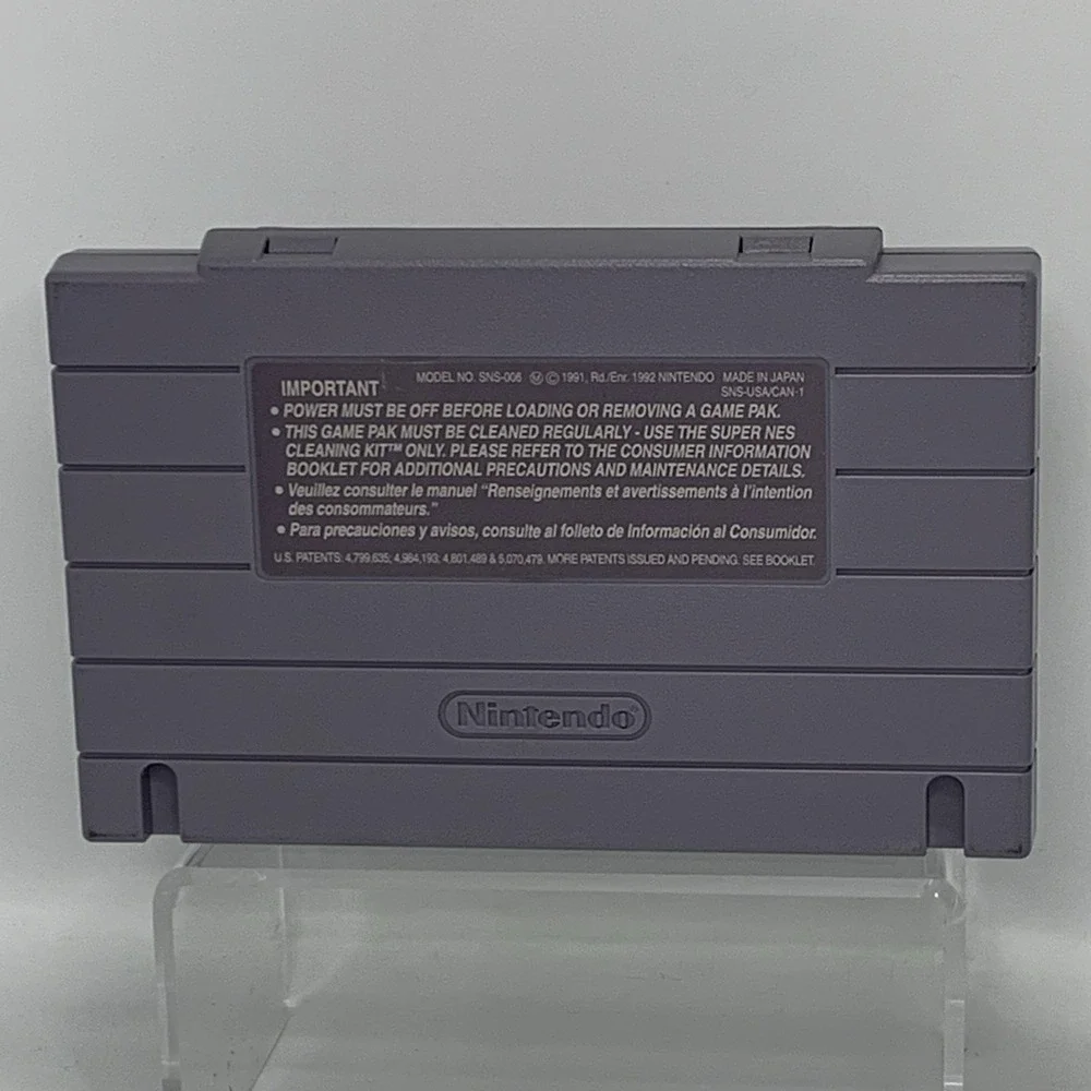 Breath of Fire Super Nintendo SNES with Game Cartridge, Box, Tray, Manual & Map